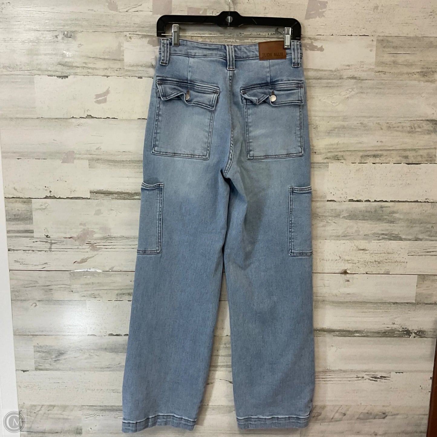 Jeans Straight By Judy Blue In Blue Denim, Size: 4
