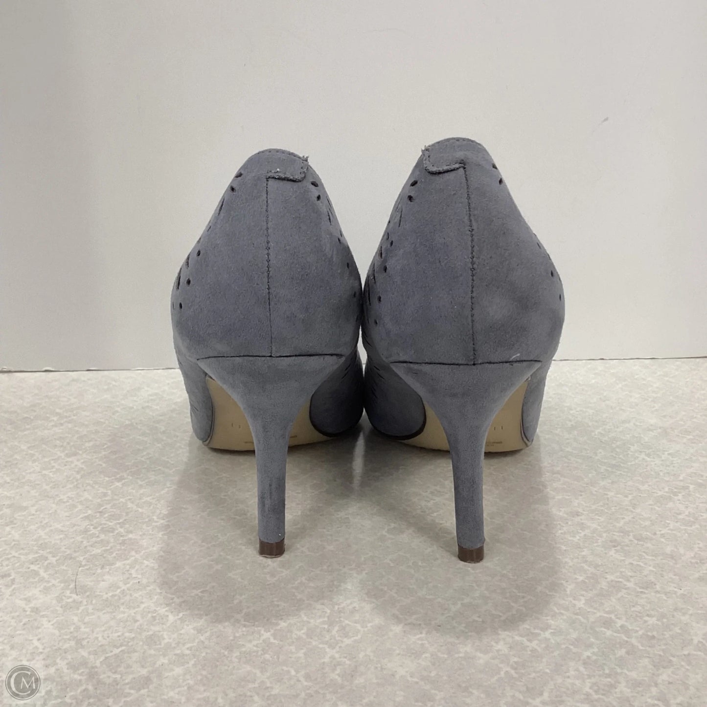 Shoes Heels Stiletto By Unisa In Grey, Size: 6.5