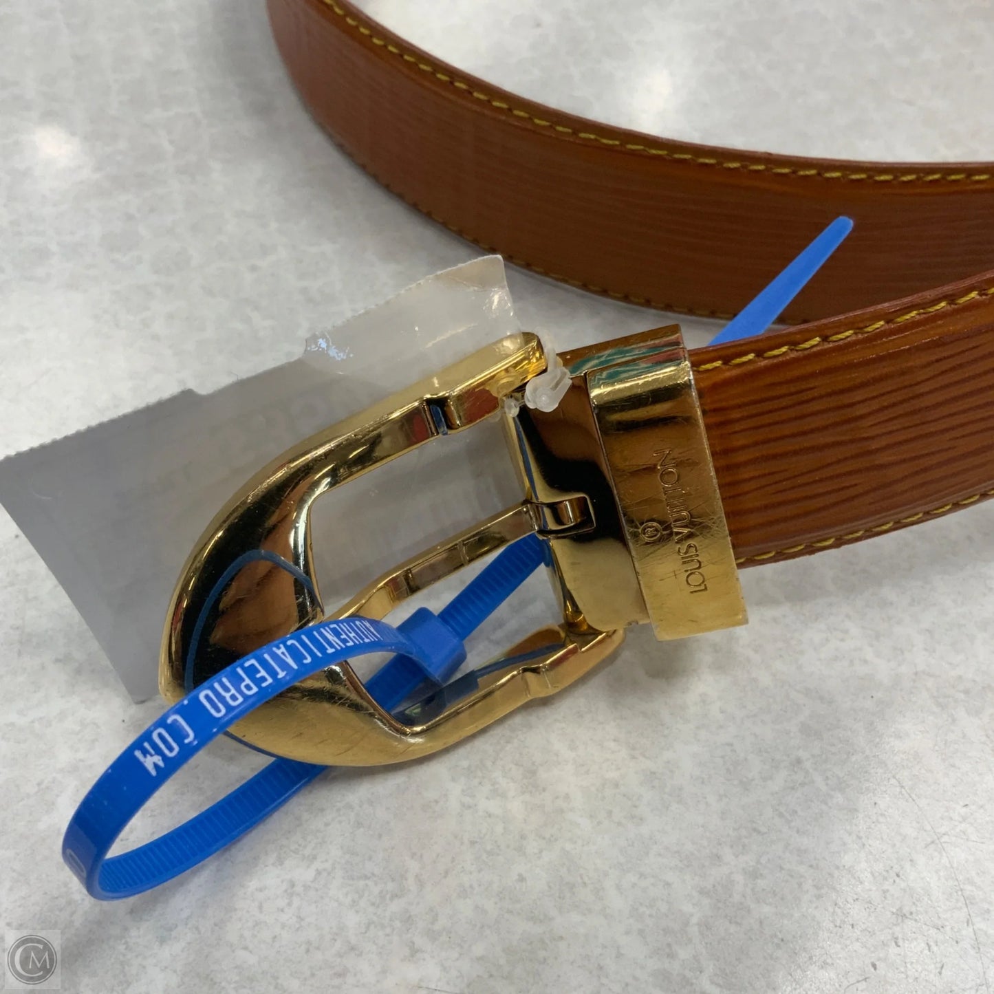 Belt Luxury Designer By Louis Vuitton, Size: Small