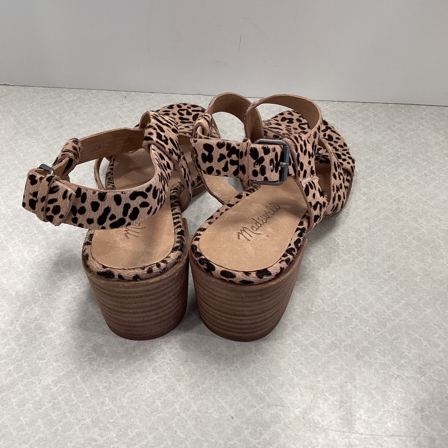 Sandals Heels Block By Madewell Size: 7