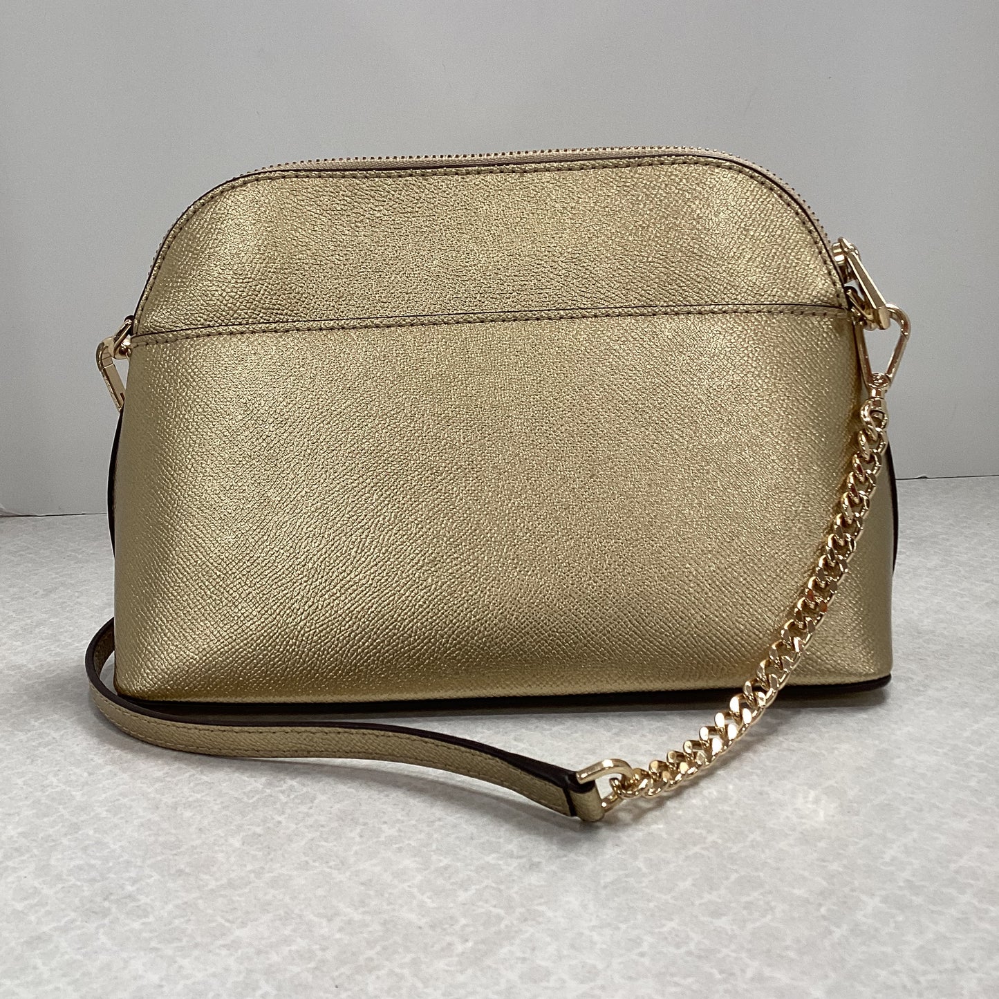 Crossbody Designer By Michael Kors In Gold, Size:Small