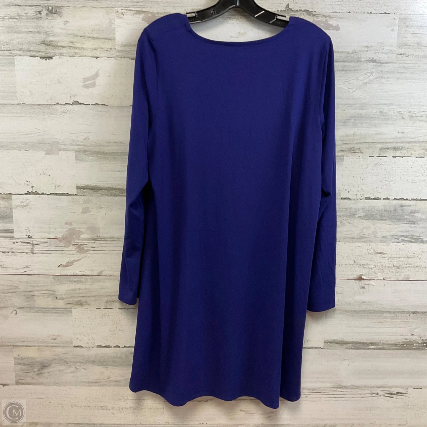 Tunic Long Sleeve By Eileen Fisher In Blue, Size: Xl