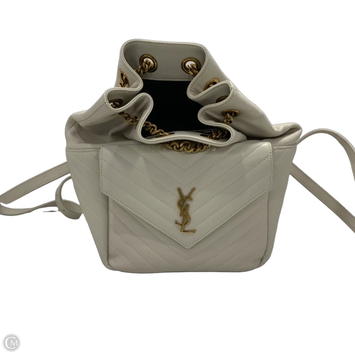 Backpack Luxury Designer By Yves Saint Laurent, Size: Medium