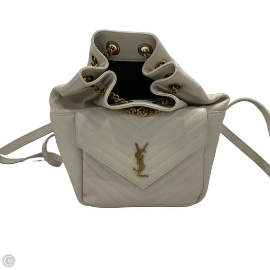 Backpack Luxury Designer By Yves Saint Laurent, Size: Medium