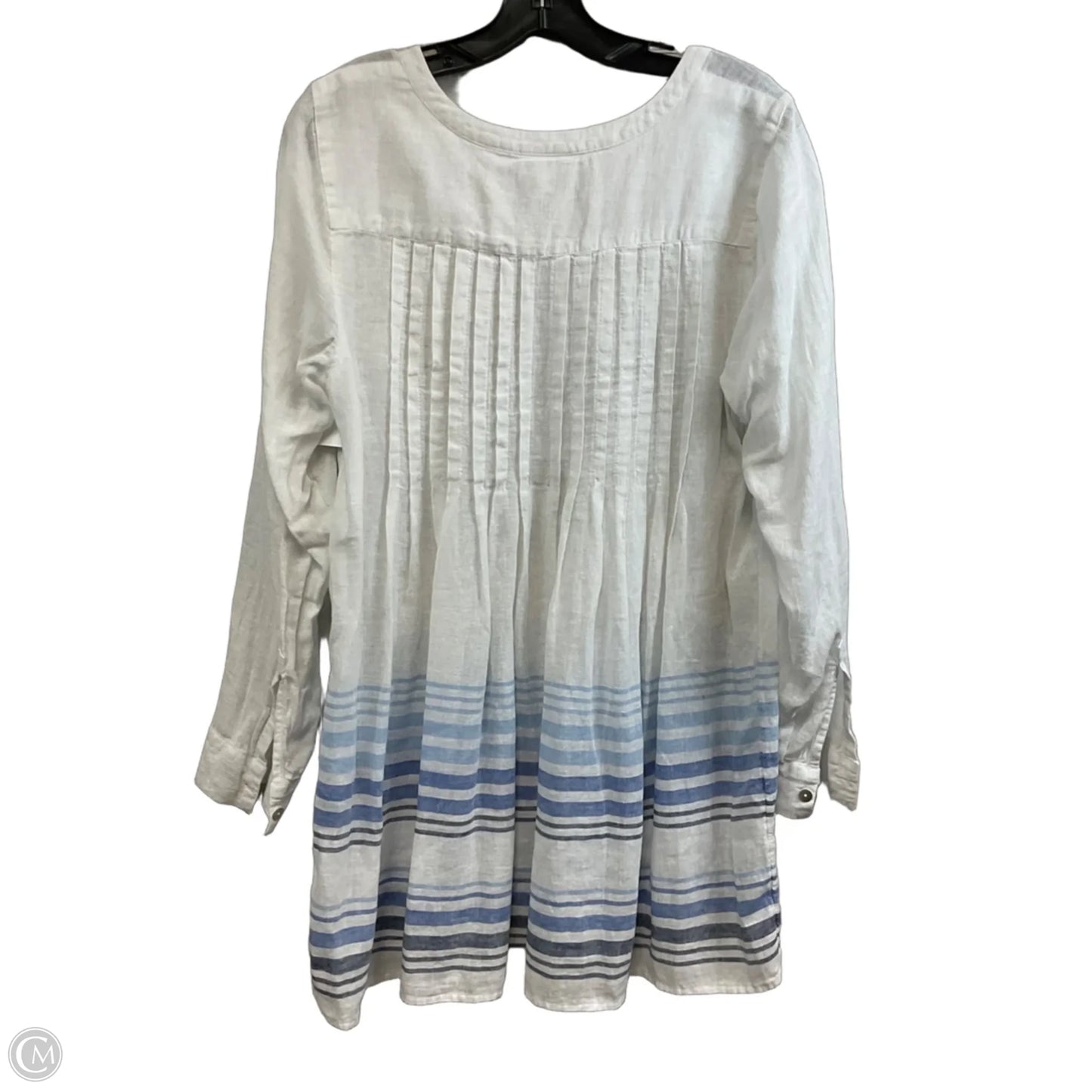 Tunic Long Sleeve By J. Jill In White, Size: M