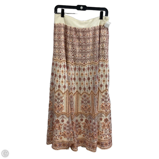 Skirt Maxi By Soft Surroundings In Cream, Size: S