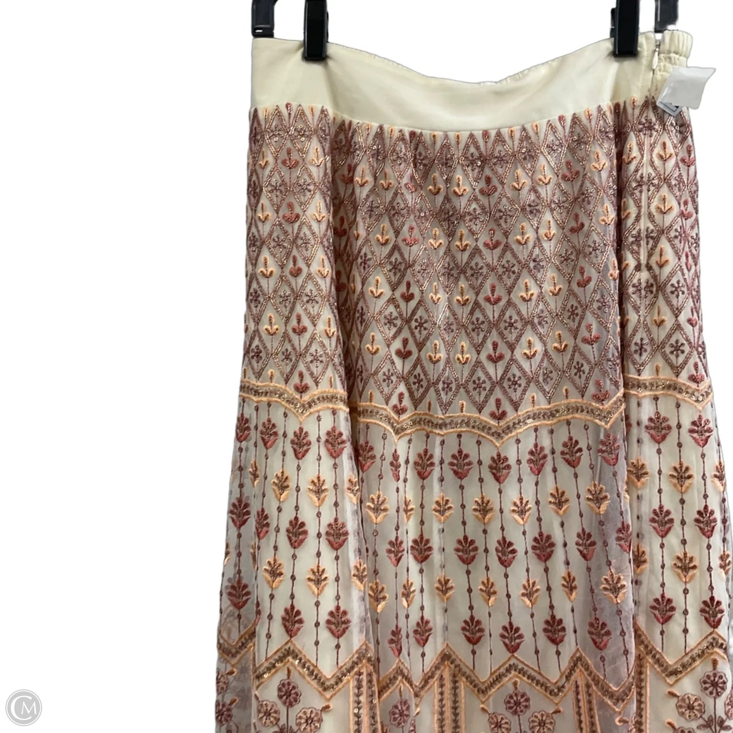 Skirt Maxi By Soft Surroundings In Cream, Size: S