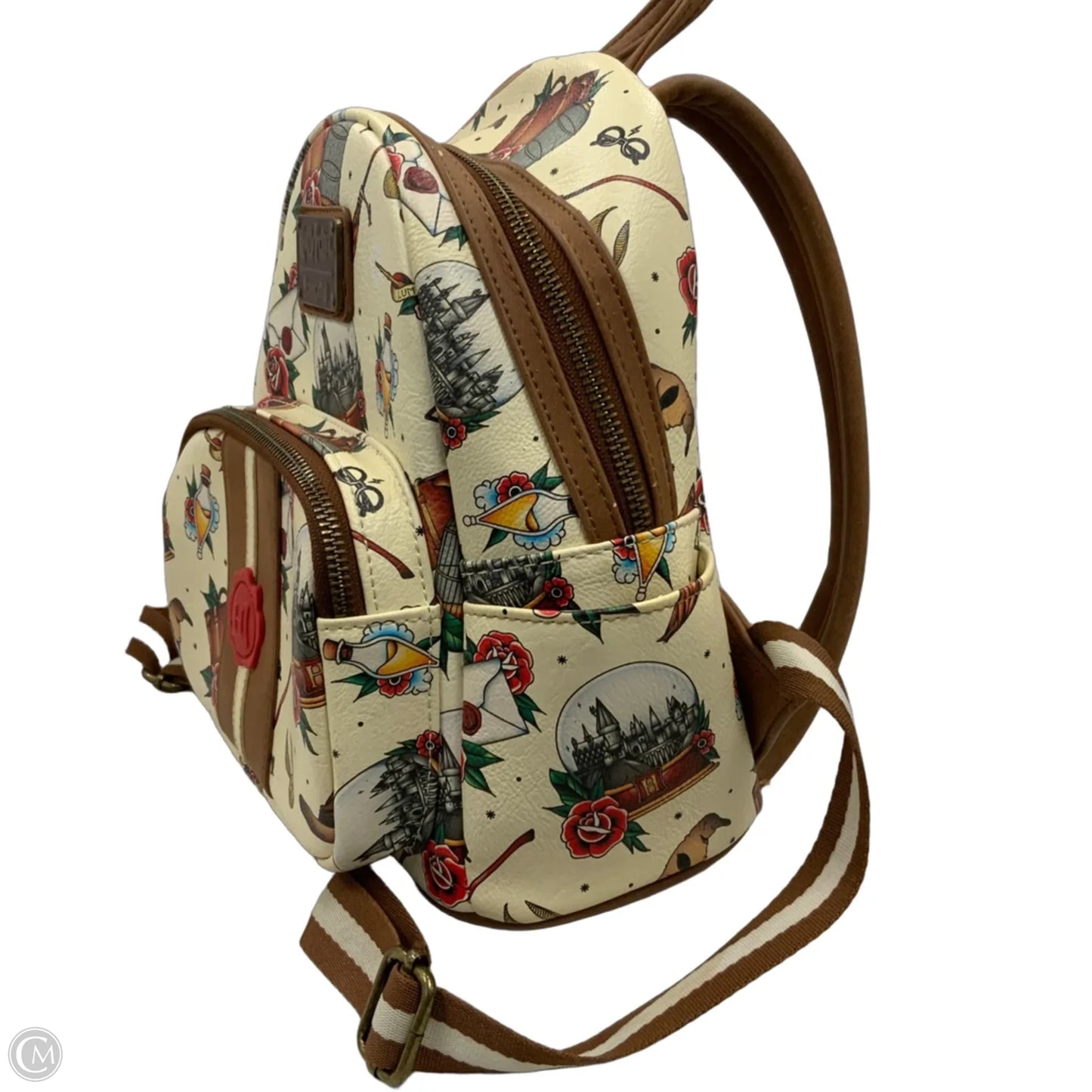 Backpack By Loungefly, Size: Medium