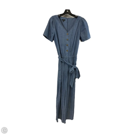 Jumpsuit By Talbots In Blue Denim, Size: S