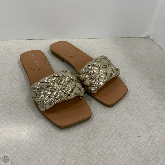 Sandals Flats By Marc Fisher In Gold, Size: 8