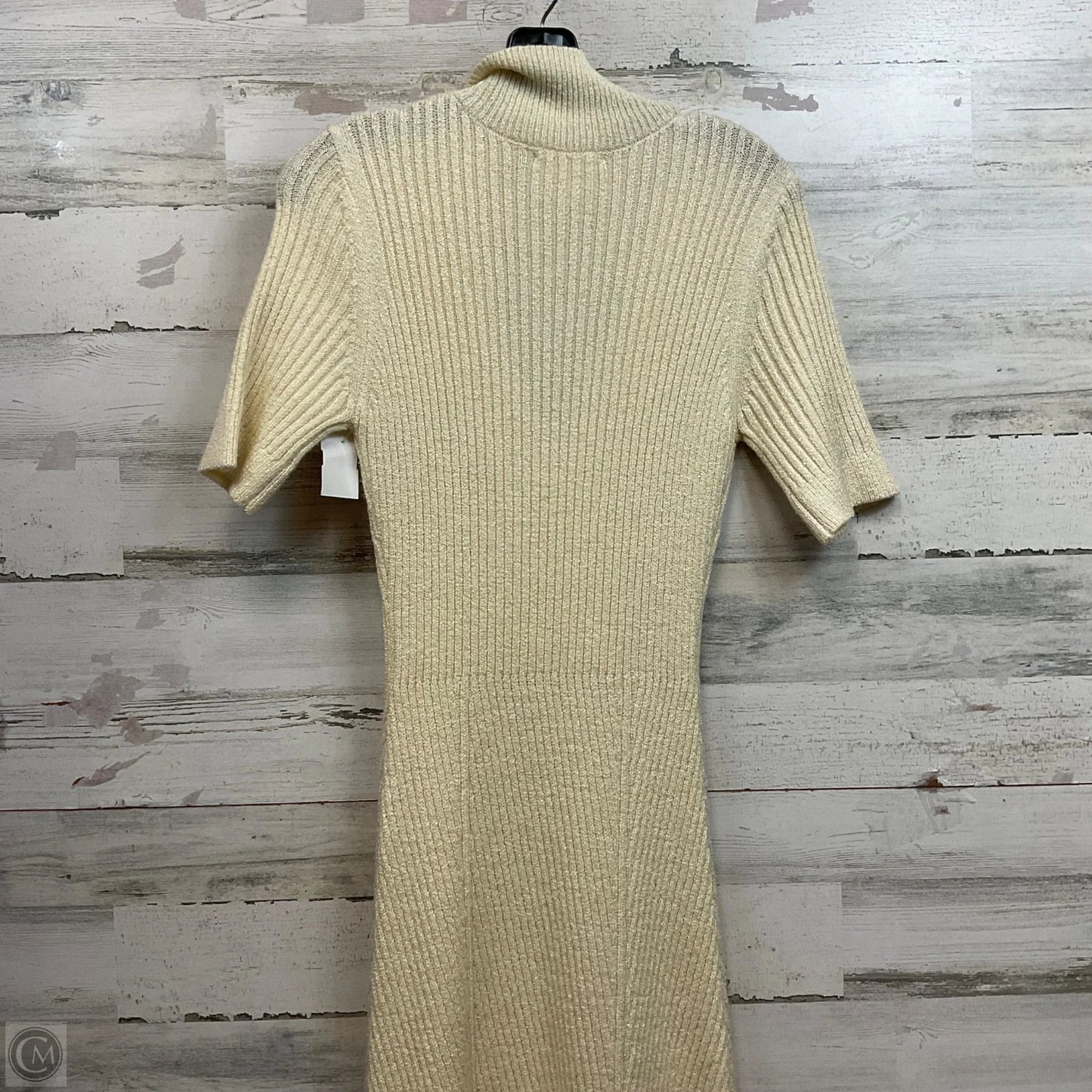 Dress Sweater By Line & Dot In Cream, Size: L