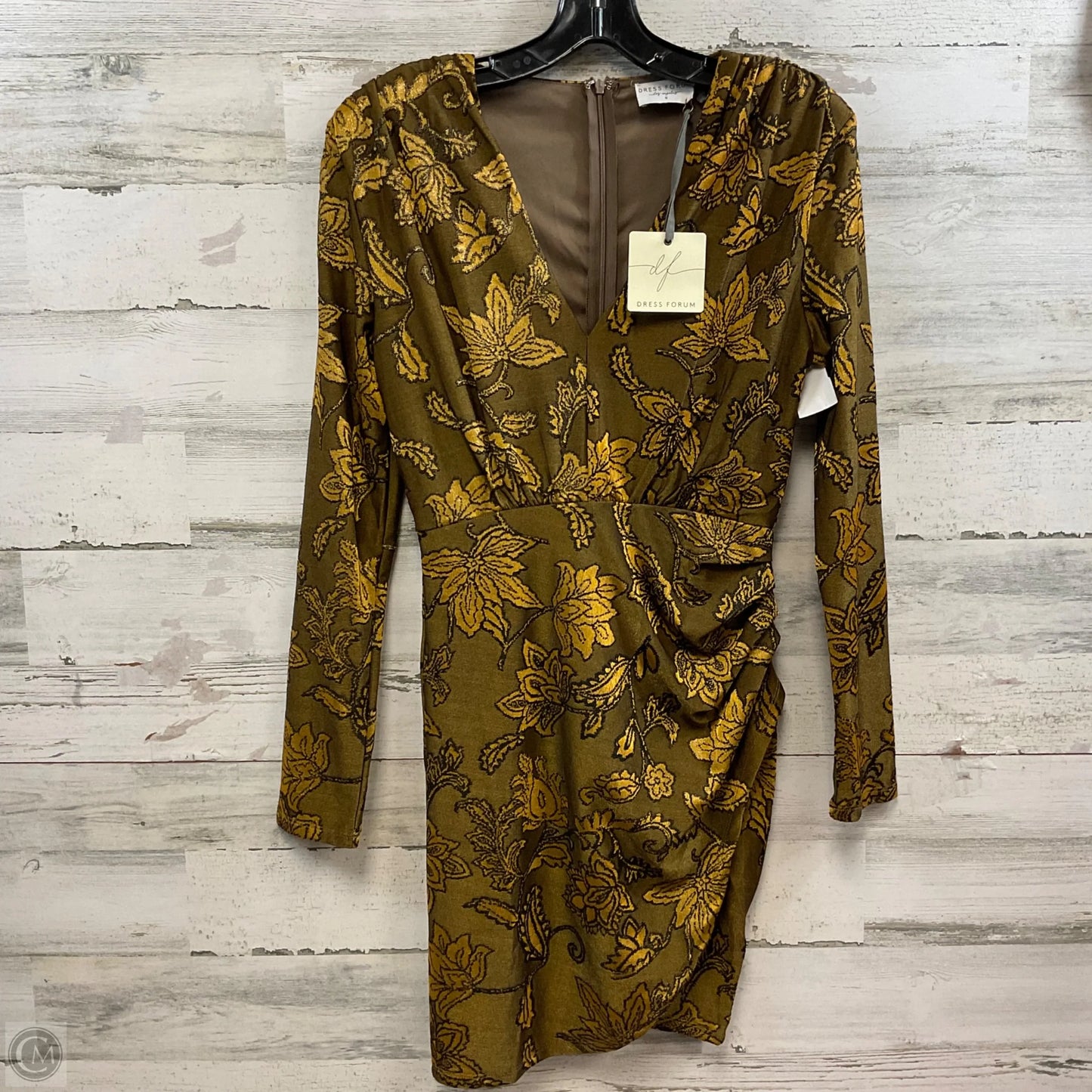 Dress Party Short By Dress Forum In Gold, Size: S