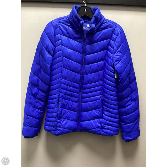 Jacket Puffer & Quilted By Xersion In Blue, Size: S