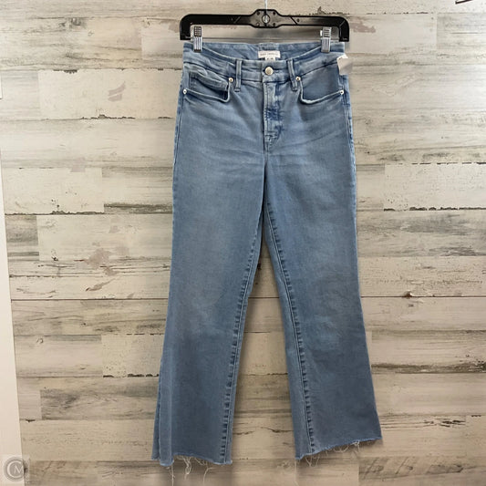 Jeans Boot Cut By Good American In Blue Denim, Size: 2