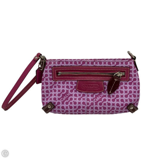Wristlet Designer By Coach, Size: Small