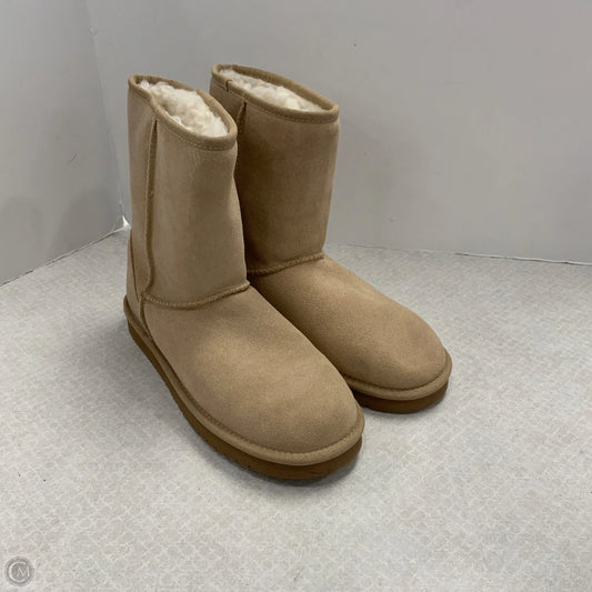 Boots Mid-calf Flats By Koolaburra By Ugg In Brown, Size: 7
