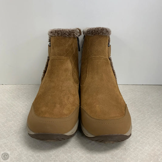 Boots Ankle Flats By Easy Spirit In Brown, Size: 9