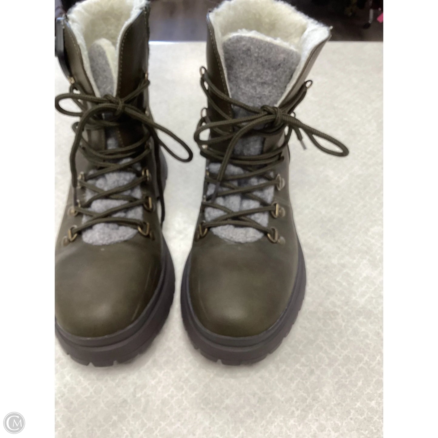 Boots Hiking By Maurices In Green, Size: 8.5