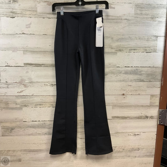 Athletic Pants By Alo In Black, Size: Xxs