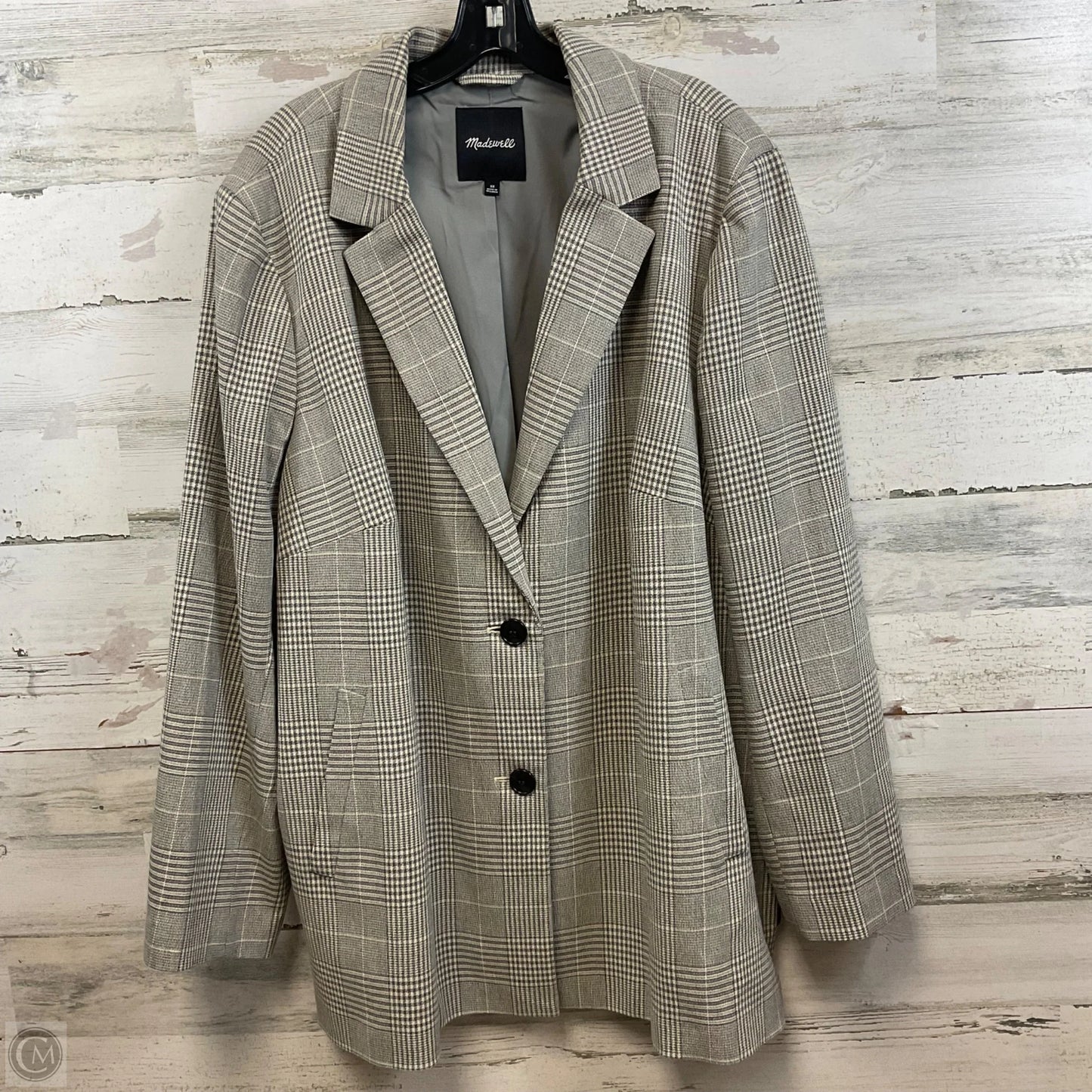 Blazer By Madewell In Grey, Size: 3x