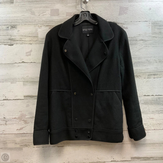 Jacket Other By Etcetra In Black, Size: M