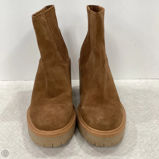 Boots Ankle Heels By Dolce Vita In Brown, Size: 7