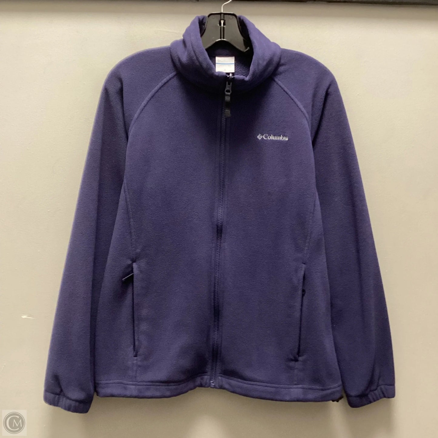 Athletic Jacket By Columbia In Blue, Size: L