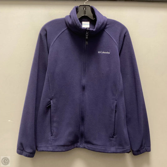 Athletic Jacket By Columbia In Blue, Size: L