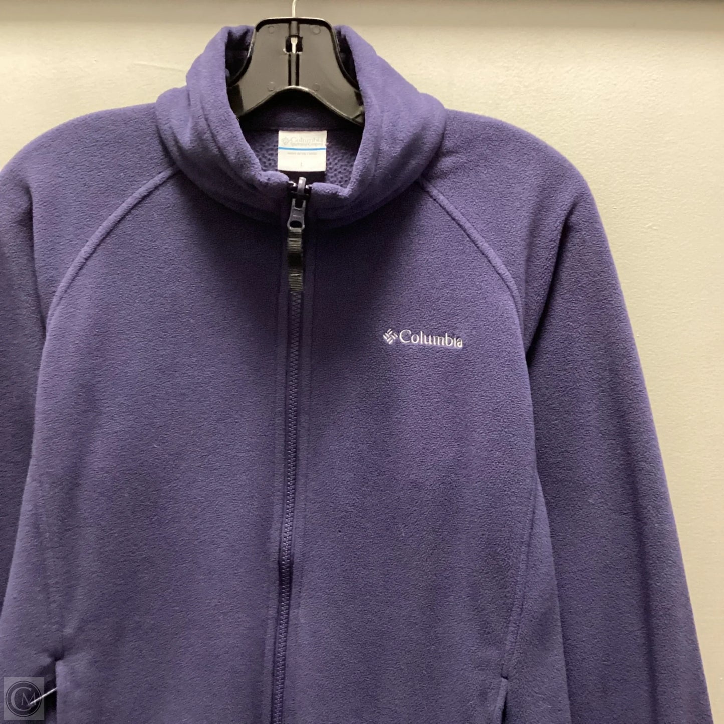 Athletic Jacket By Columbia In Blue, Size: L
