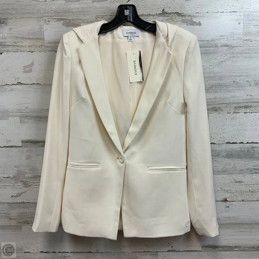 Blazer By Evereve In Cream, Size: S