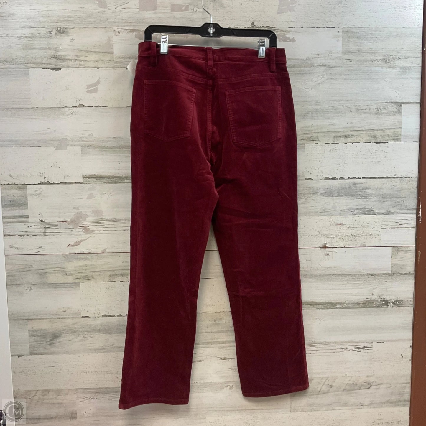 Pants Corduroy By Eileen Fisher In Red, Size: M