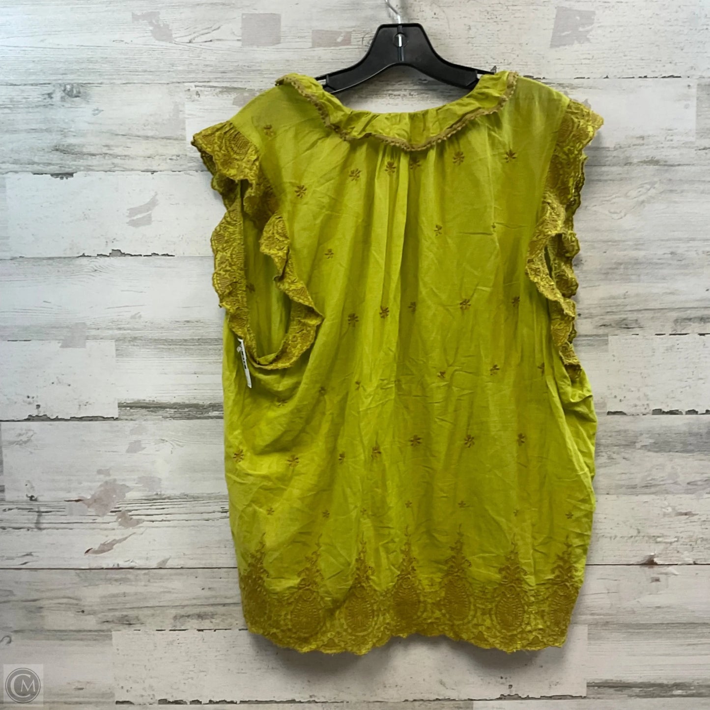 Top Sleeveless By Sundance In Green, Size: Xl