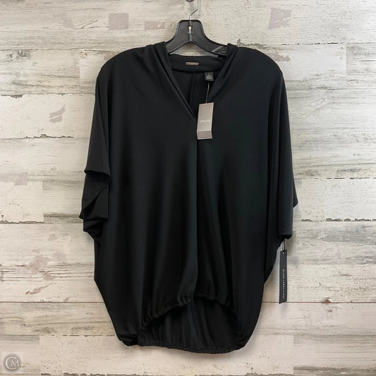 Top Short Sleeve By Chicos In Black, Size: M