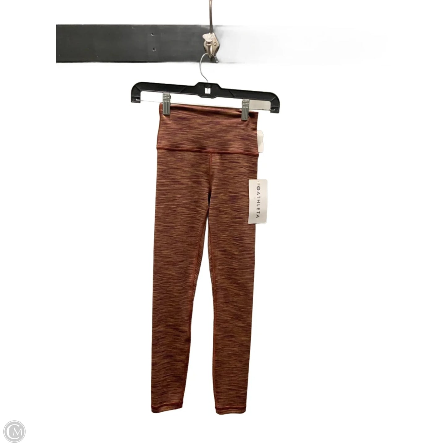 Athletic Leggings By Athleta In Brown, Size: Xxs