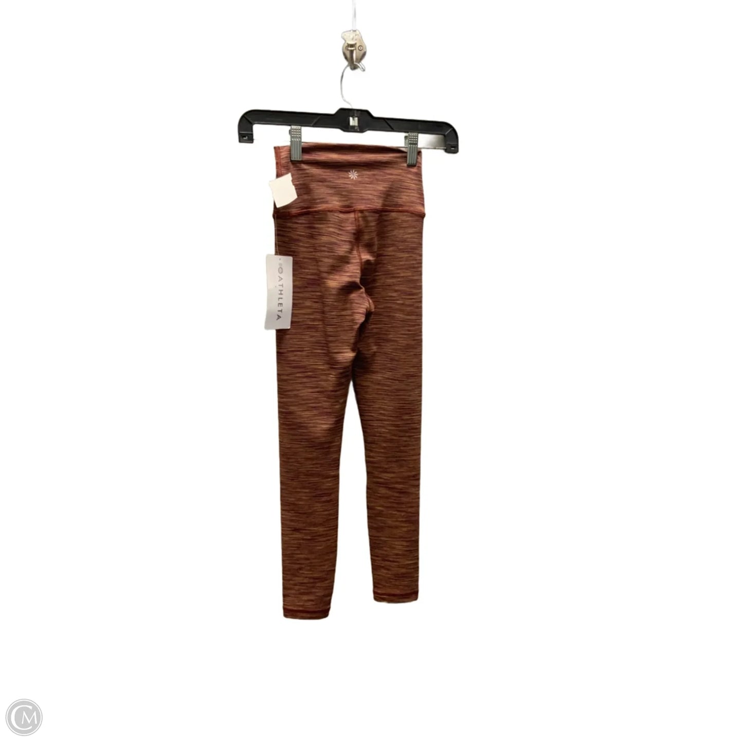 Athletic Leggings By Athleta In Brown, Size: Xxs