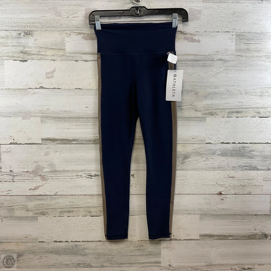 Athletic Leggings By Athleta In Blue & Brown, Size: Xxs