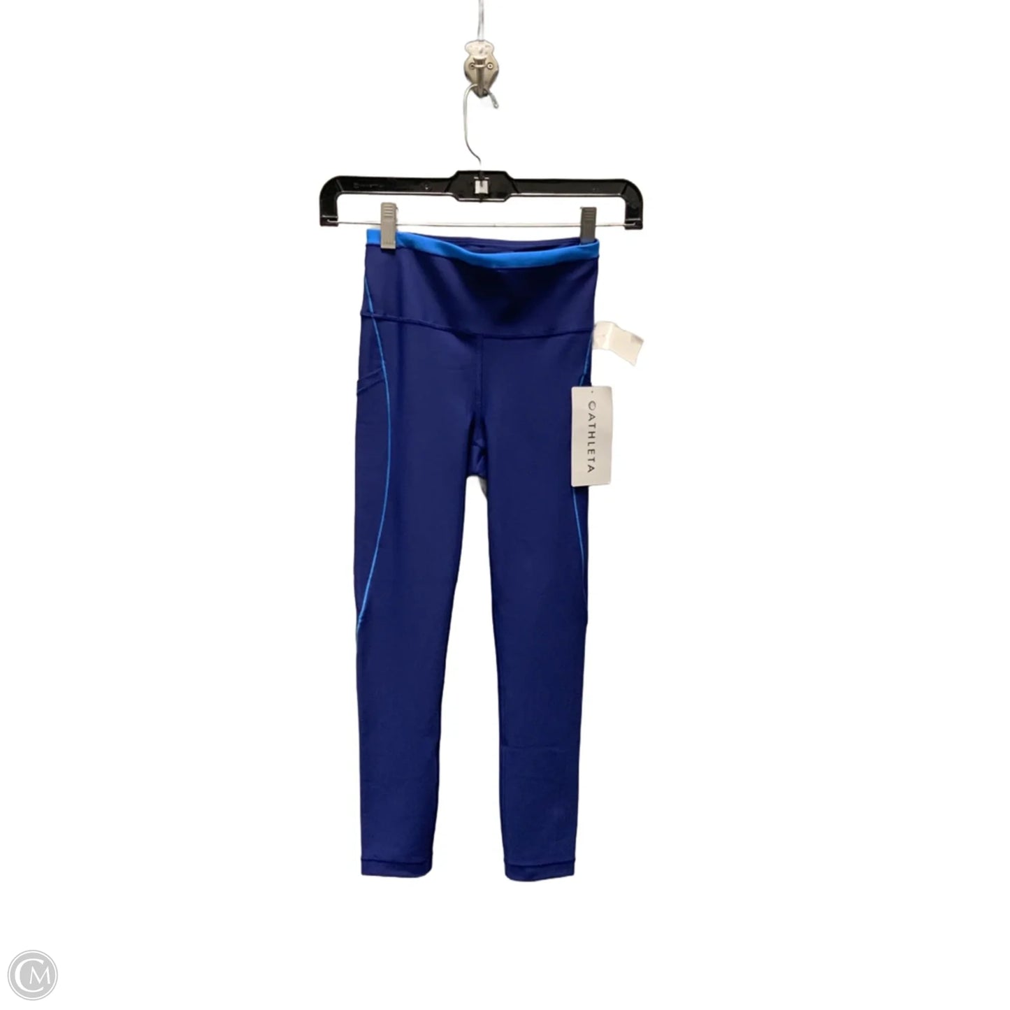 Athletic Leggings By Athleta In Blue, Size: Xxs