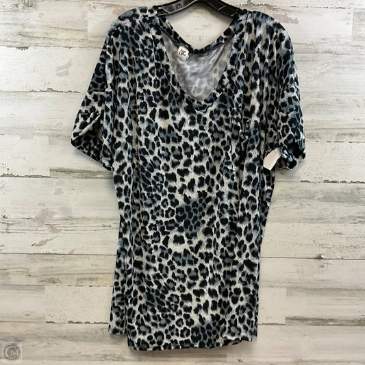 Top Short Sleeve By Sew In Love In Animal Print, Size: 3x