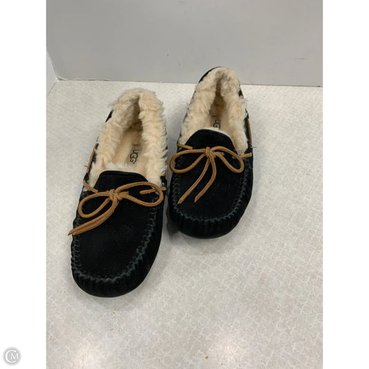 Slippers By Ugg In Black, Size: 5