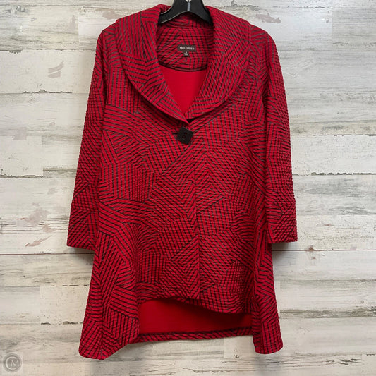 Cardigan By Multiples In Red, Size: S