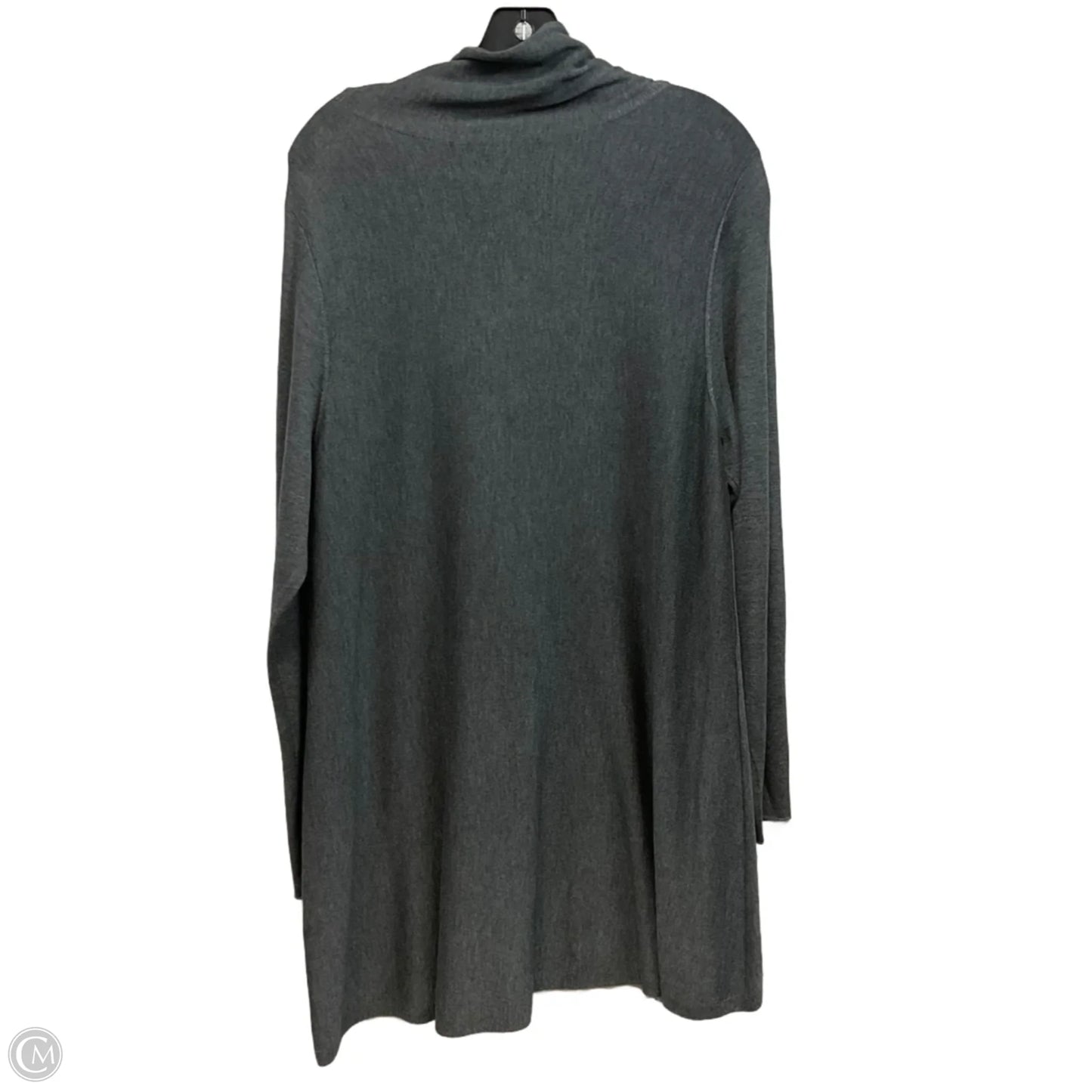 Top Long Sleeve By Eileen Fisher In Grey, Size: Xl