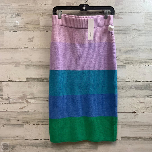 Skirt Midi By Timing In Purple, Size: L