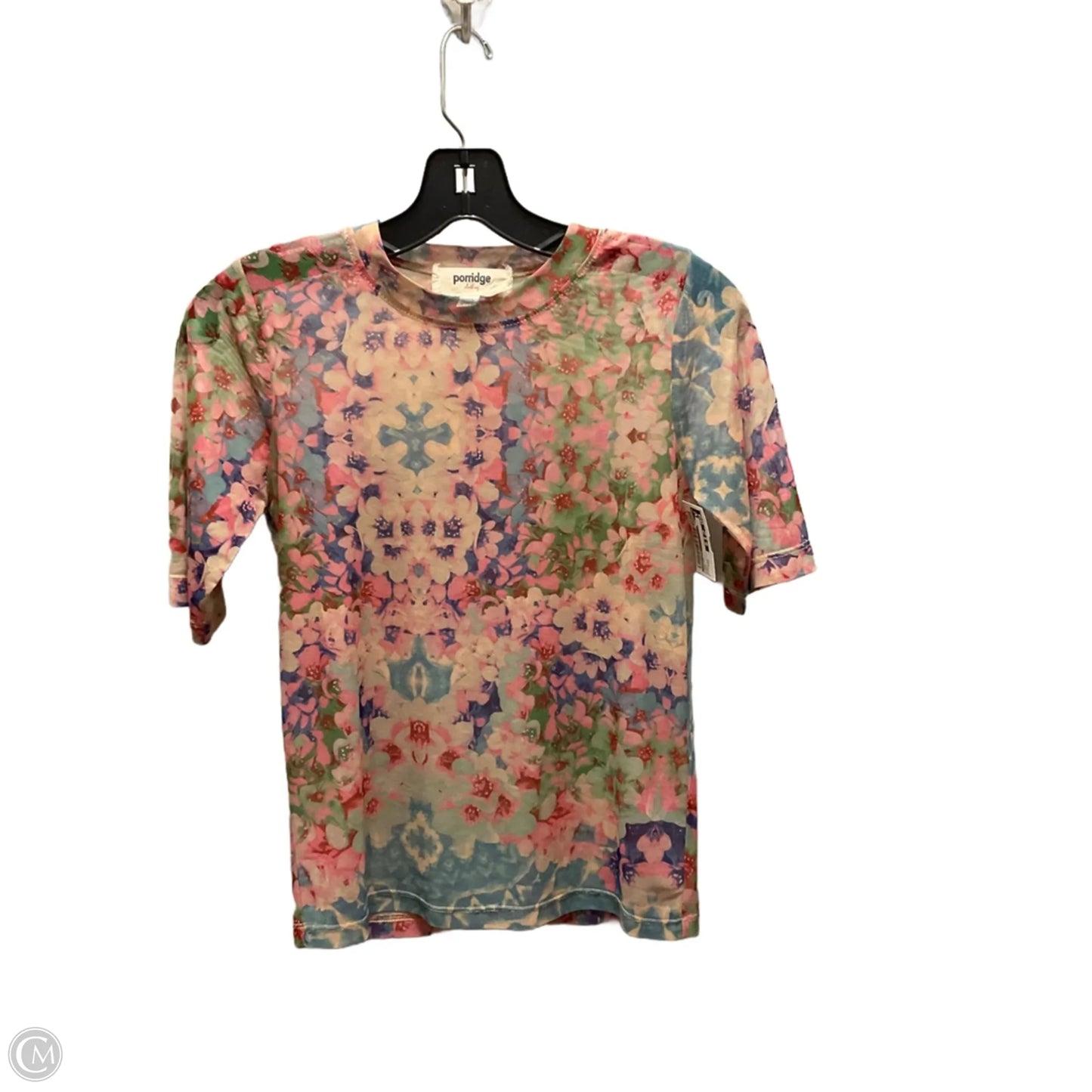 Top Short Sleeve By Porridge In Pink, Size: Xxs