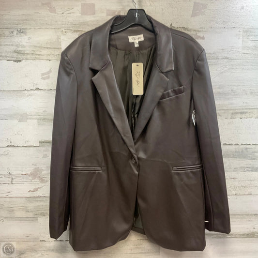 Blazer By Rd Style In Brown, Size: L