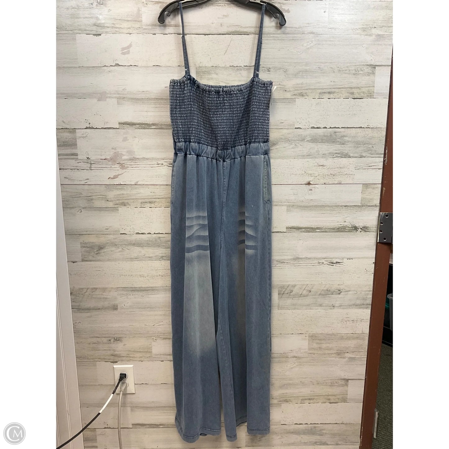 Jumpsuit By Blakeley In Blue Denim, Size: L