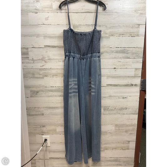 Jumpsuit By Blakeley In Blue Denim, Size: L