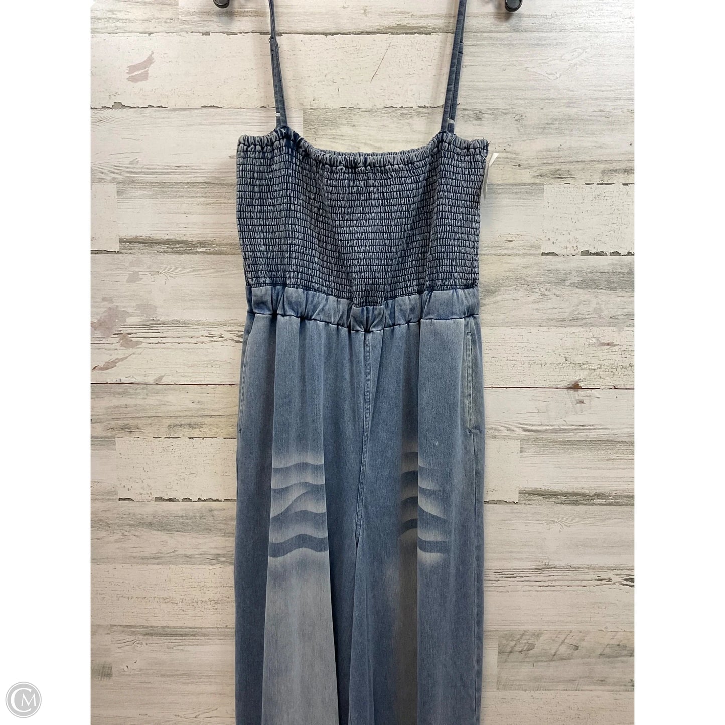 Jumpsuit By Blakeley In Blue Denim, Size: L