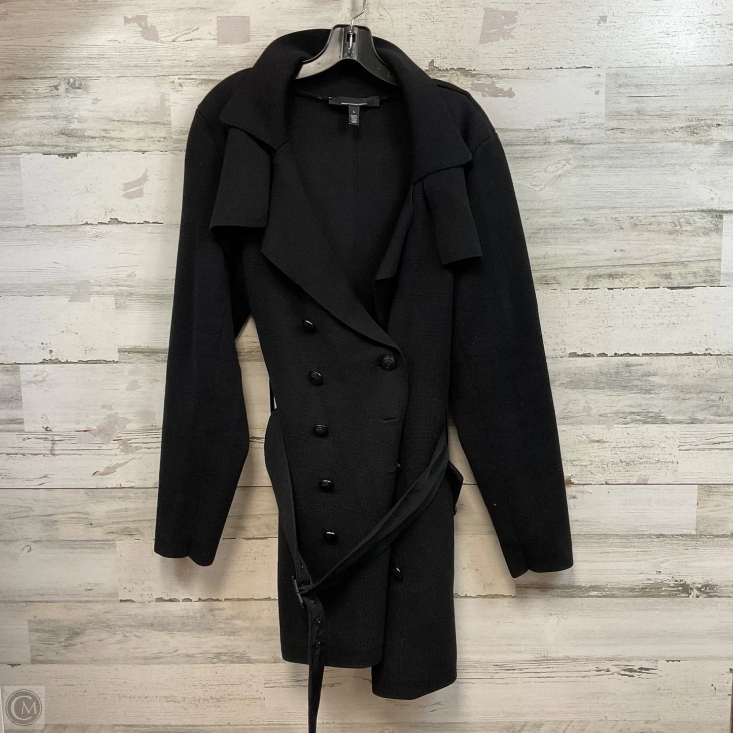 Sweater Cardigan By White House Black Market In Black, Size: L