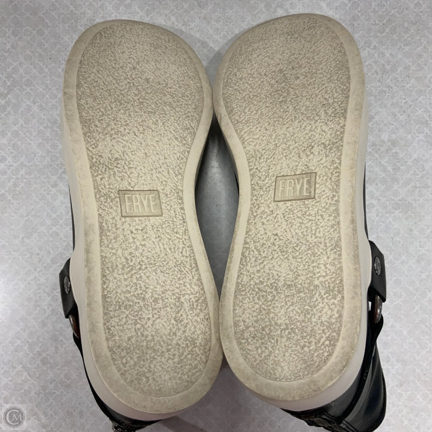 Boots Ankle Flats By Frye In Black, Size: 8