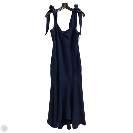Dress Casual Maxi By Mumu In Navy, Size: L